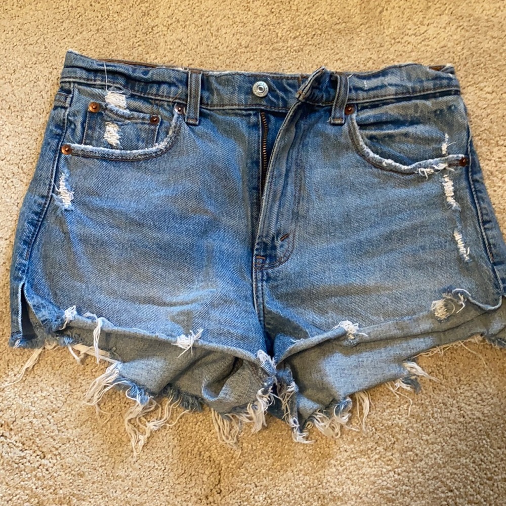 Abercrombie jean shorts